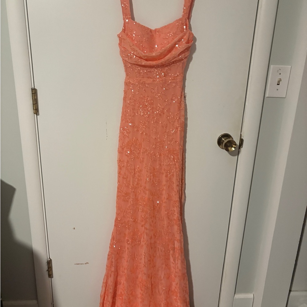 Coral Prom Dress